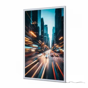 Jednostronna rama podświetlana LED A0