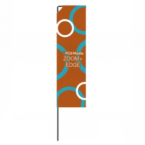 Flaga reklamowa Winder Zoom+ Edge prostokąt 208 cm