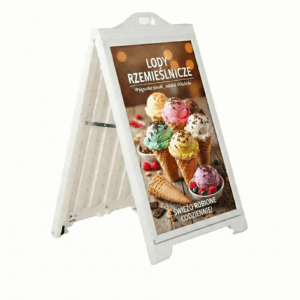 Potykacz zewnętrzny dwustronny z tworzywa sztucznego