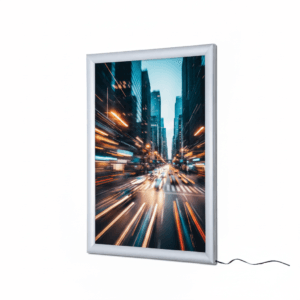 Jednostronna rama podświetlana LED A3