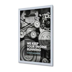 Rama zatrzaskowa OWZ 25 mm- srebrna A3