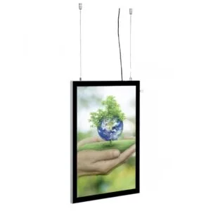 Magnetyczna dwustronna rama podświetlana