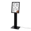 SCZNPOLE4xA4LED stojak na menu