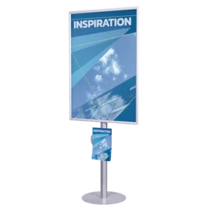 Stojak na plakat A2 i ulotki A5