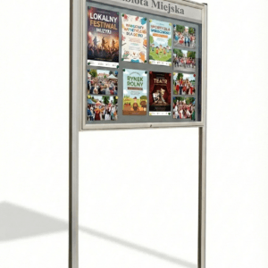 Gablota wolnostojąca FEZW 80 x 120 cm