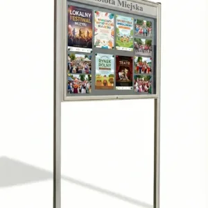 Gablota wolnostojąca FEZW 80 x 120 cm