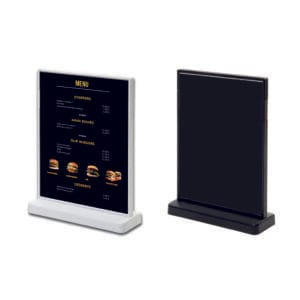 Informacyjny stojak na menu TYP T